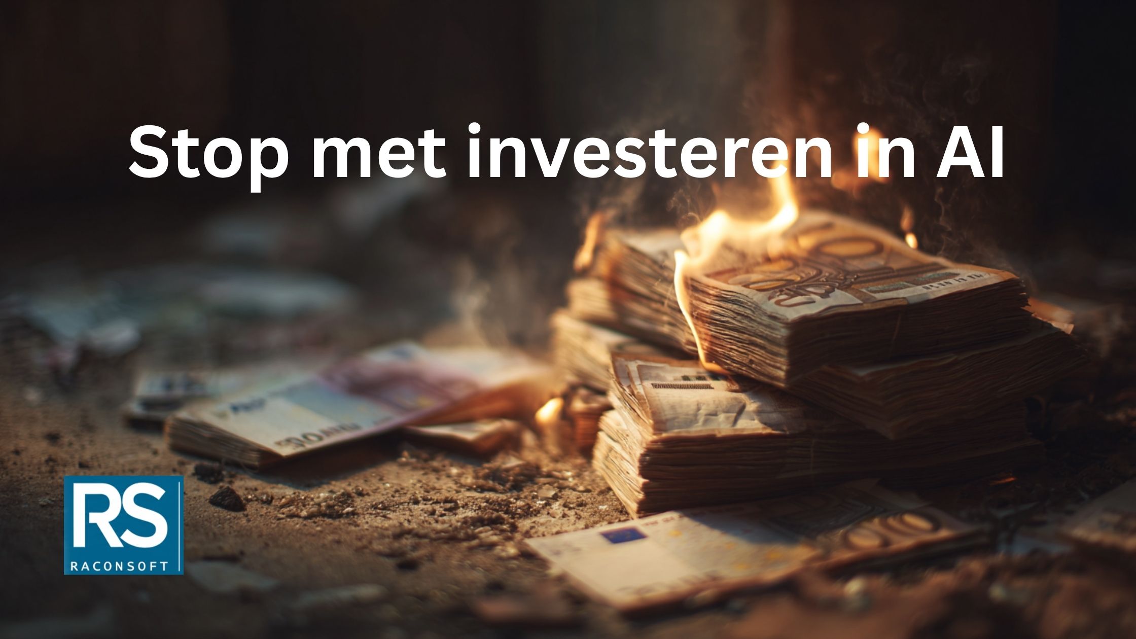 Illustratie van een rommelig proces dat een AI-implementatie blokkeert